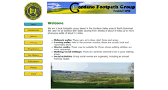 Desktop Screenshot of gordano-footpath-group.org.uk