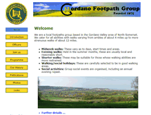 Tablet Screenshot of gordano-footpath-group.org.uk